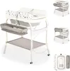 Cangaroo Babybadewanne Wickeltisch 2 in 1 Garda Thermometer Produktbild-Vorschau 1