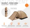 ECD Germany Campingzelt für 3 Personen 210x180x120cm Produktbild-Vorschau 2