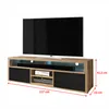 Selsey TV-Lowboard LAKSA - Fernsehschrank in Wotan Eiche / Produktbild-Vorschau 4