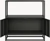 Aktenschrank 'Hailuoto' 80 x 40 x 82 cm Stahl Schwarz Produktbild-Vorschau 7