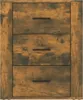 vidaXL Noční stolek Smoked Oak 50x36x60 cm výrobek ze dřeva Náhled obrázku produktu 5