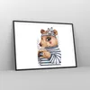 Gerahmtes Poster - Schwarzer Rahmen - Anthropomorphisierung Produktbild-Vorschau 8