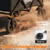 Bollerwagen Faltbarer Handwagen Gartenwagen Transportwagen Produktbild-Vorschau 8