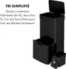 Klarstein Touchless - Black Stainless Steel, poubelle à Voir les images du produit 3
