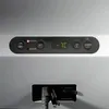 Close-up of a control panel and power connector on a device. Produktbild-Vorschau