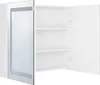 vidaXL Specchio LED per bagno Bianco lucido 80x12x68 cm Anteprima dell’immagine prodotto 8