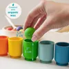 Ulanik dúhové loptičky v pohárikoch Montessori hračka Náhľad obrázku produktu 4