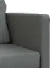 vidaXL Bodensofa mit Schlaffunktion Dunkelgrau 112x174x55 Produktbild-Vorschau 2
