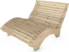 Holzliege Wellenliege Waldsofa Relaxliege Gartenliege Produktbild-Vorschau 4