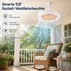 ventilatore da soffitto 30W con illuminazione e Anteprima dell’immagine prodotto 4