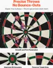 SucceBuy Dartscheibe mit 6 Dartpfeilen und Punktezähler, Produktbild-Vorschau 3