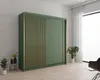 Kleiderschrank 203cm Pesti mit goldenen Lamellen, 2-türig Produktbild-Vorschau 1