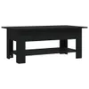 vidaXL Stolik kawowy czarny 102x55x42 cm materiał Podgląd zdjęcia produktu 1