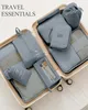 9 Stück Kofferorganizer Set Packing Cubes Koffer Organizer Produktbild-Vorschau 3