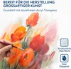 H&S 4x Leinwand zum Bemalen - Keilrahmen Leinwände Canvas - Produktbild-Vorschau 4