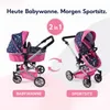 Bayer Chic 2000 Kombi-Puppenwagen Mika | 2in1 Buggy & Produktbild-Vorschau 4