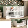 Babybett Leo 60×120 cm mit Schublade, Sofafunktion, Produktbild-Vorschau 1