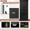 COSTWAY Drewniana szafka kuchenna, szafka bufetowa z Podgląd zdjęcia produktu 6