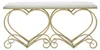 FURNLUX Ottomane Herz Gold 105cm / Hauptfarbe: Gold / Produktbild-Vorschau 12