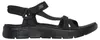 Skechers Go Walk Flex Sandal Sublime Sandali Donna Nero Anteprima dell’immagine prodotto 2