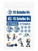 FC Schalke 04 Aufkleber-Bogen A5 Produktbild-Vorschau 2