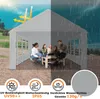 UISEBRT 4x8m Premium Party Tent Pavilion with side parts, Voir les images du produit 6