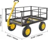 Wózek Ręczny Vevor 2W1 Transportowy Ogrodowy Narzędziowy Podgląd zdjęcia produktu 8