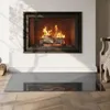 Glasbodenplatte für 100x50 cm – Kaminofen – Kaminplatte Produktbild-Vorschau 4