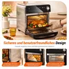 14L Heißluftfritteuse XXL, Minibackofen Umluft mit Produktbild-Vorschau 8