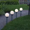 LED Solar Wegleuchte 'Globus' - warmweiße LED - H: 27cm - Produktbild-Vorschau 3