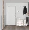 JOIEYOU 10x boxy na topánky Stohovateľné kraftové papierové Náhľad obrázku produktu 3