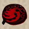 Game Of Thrones - House Targaryen Deko Kissen rund Produktbild-Vorschau 9