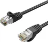 RJ45 Patchkabel CAT 7 Rohkabel U/UTP schwarz 5m Produktbild-Vorschau 1