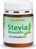 A product shot of a bottle of Sanct Bernhard Stevia Streusüße. Produktbild-Vorschau