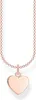 Thomas Sabo Herzkette für Damen aus rosévergoldetem 925er Produktbild-Vorschau 1