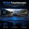 Auto Dashcam Kamera Vorne Hinten 10 Zoll Touchscreen Produktbild-Vorschau 3