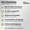 Dedura Rauchmelder Set (10 Stück), DIN EN 14604, Produktbild-Vorschau 5