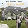 Sekey Faltpavillon 3x6 m wasserdicht UV50+ Gartenpavillon Produktbild-Vorschau 6