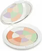 A makeup compact with a mirror, showing a mosaic of colored powders. Produktbild-Vorschau