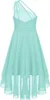 Elegantes Ein-Schulter Hochzeitskleid für Mädchen | Produktbild-Vorschau 2