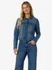 Giacca corta in jeans Basic Denim Giacca di mezza stagione Anteprima dell’immagine prodotto 8