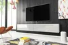 TV stolík CERIEE 180 - biely / biely lesklý Náhľad obrázku produktu 1