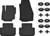 Gummimatten Mit Stoppern Für: Ford S-Max Mk1 (2006-2012) Produktbild-Vorschau 1