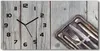 Wanduhr aus Glas – 60x30 cm - Glasbild - Glasuhr - Produktbild-Vorschau 1