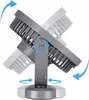 Ventilatore da tavolo con batteria e luce 48xSMD grigio Anteprima dell’immagine prodotto 4