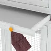 vidaXL Kleintier-/Kaninchenstall 2 Etagen Braun Holz Produktbild-Vorschau 6