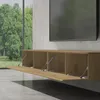doporro TV Lowboard hängend Fernsehschrank Wohnzimmer | Produktbild-Vorschau 4