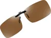 INF Polarisierte Clip-on-Sonnenbrille Braun Produktbild-Vorschau 1