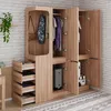 Merax Kleiderschrank mit Schubladen und Kleiderstange, Produktbild-Vorschau 1