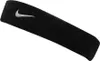 Fascia Nike Unisex Swoosh BS843 (Taglia unica) (Nero) Anteprima dell’immagine prodotto 4